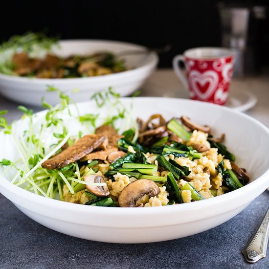 Spring Savory Oatmeal