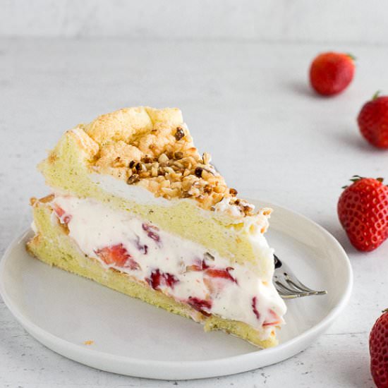 Strawberry Cream Cheese Cake