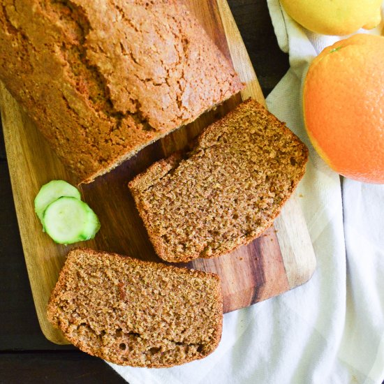 Whole Wheat Zucchini Bread