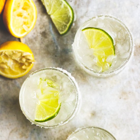 Sparkling Ginger Margarita