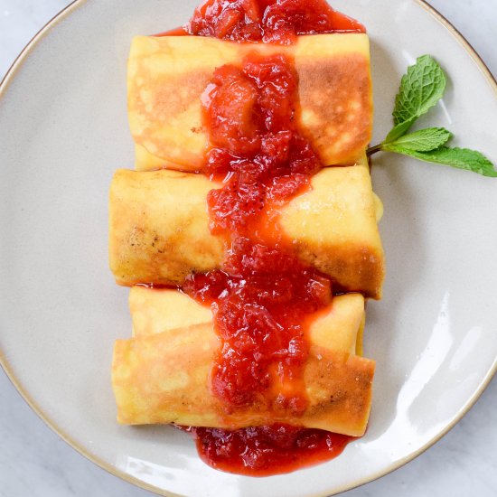 Cheese Blintzes