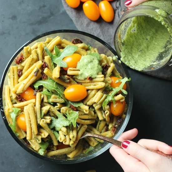 Easy Pesto Pasta Salad