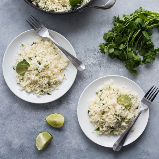 Cilantro Cauliflower Rice