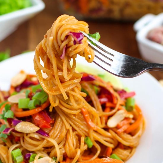 Spicy Asian Noodle Salad