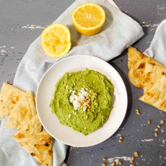 Spinach & Feta Hummus