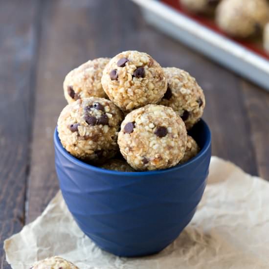 Healthy Cookie Dough Bites