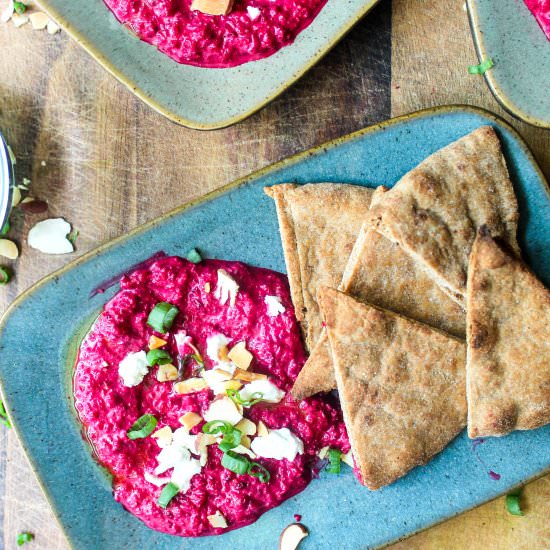 Roasted Beet Puree with Za’atar