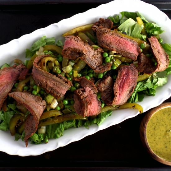 Grilled Flank Steak Salad