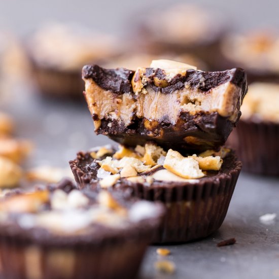 Pretzel Peanut Butter Cups