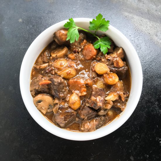 Classic Beef Bourguignon