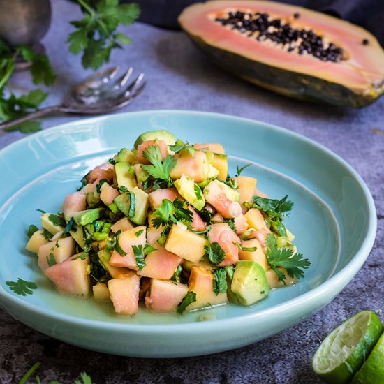 Papaya Avocado Salsa