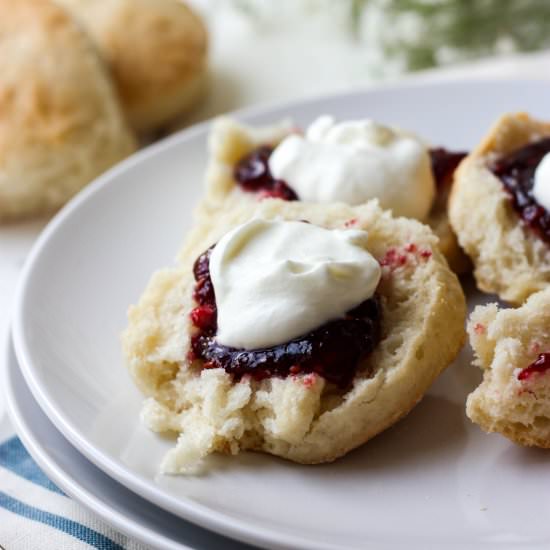 3 Ingredient Lemonade Scones