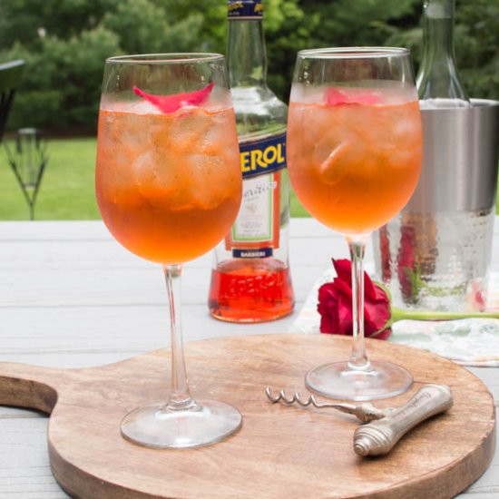 Rosé Aperol Spritz