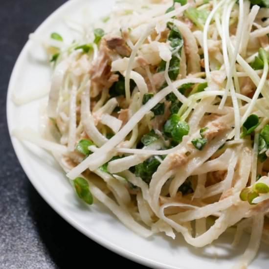 Radish Salad with Tuna