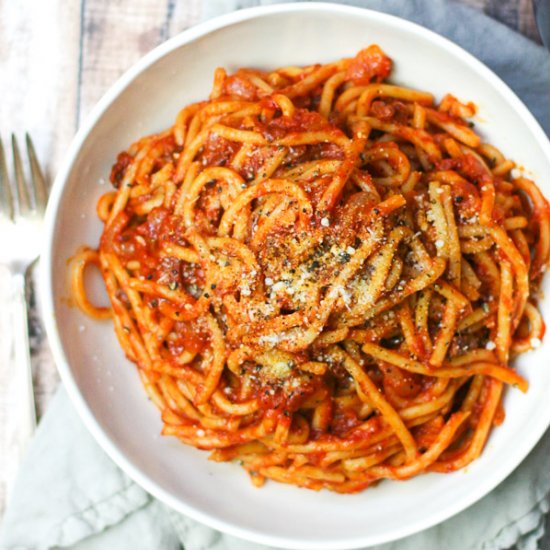 Pasta all’Amatriciana