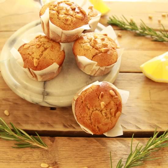 Lemon And Rosemary Muffins