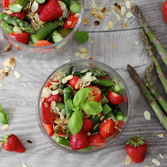 Strawberry Asparagus  Salad