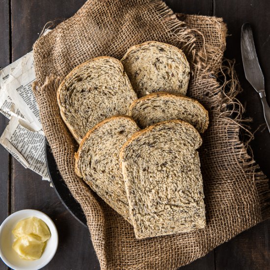 Country seed wholewheat bread