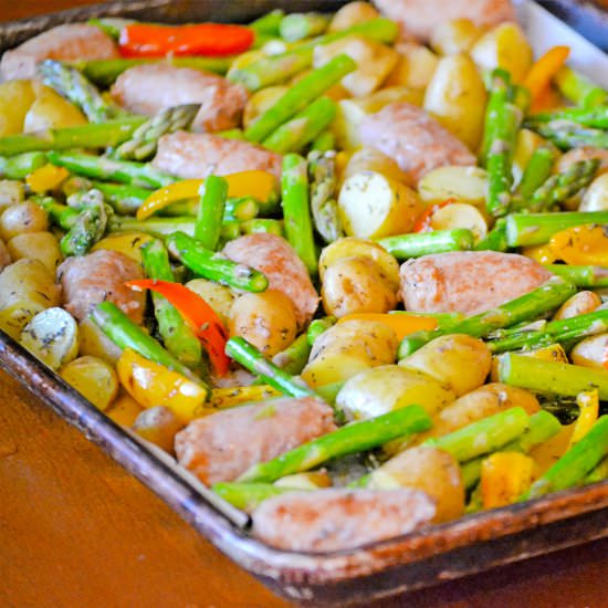 Sausage Sheet Pan Dinner