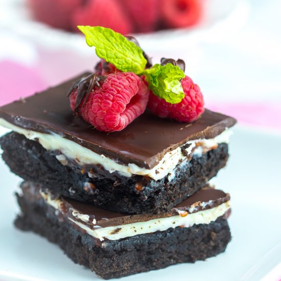 Chocolate Raspberry Brownies