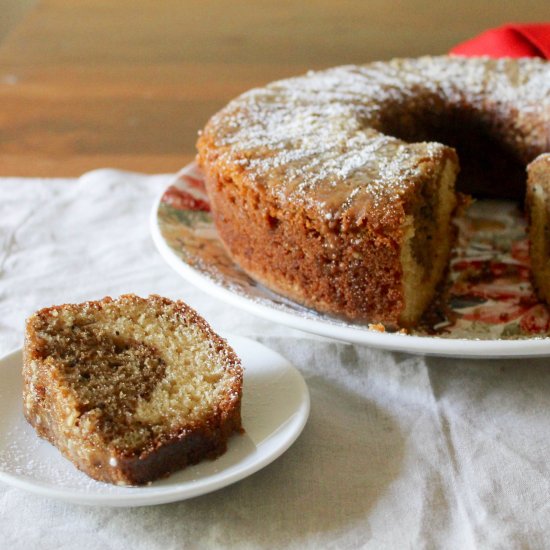 Coffee Walnut Cake