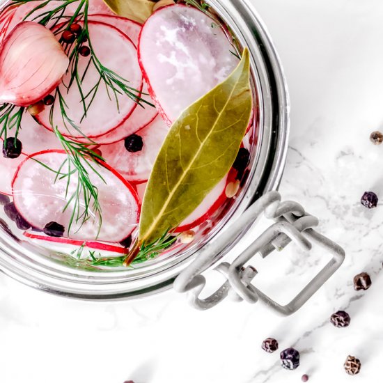 Simple Pickled Radish