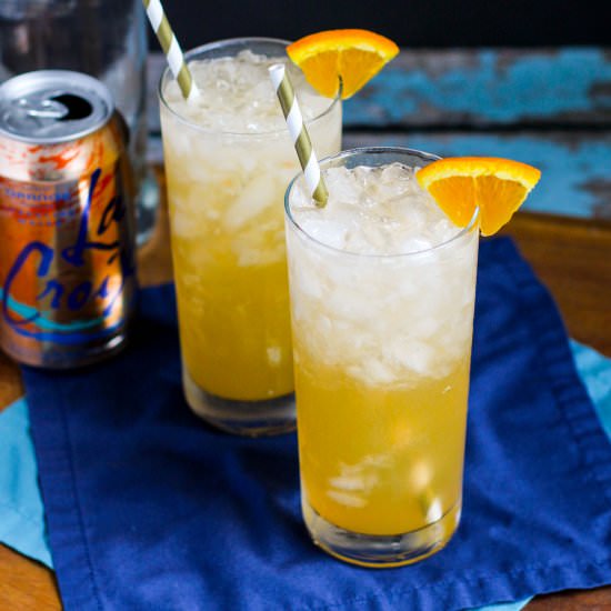 Orange Creamsicle Crush Cocktail