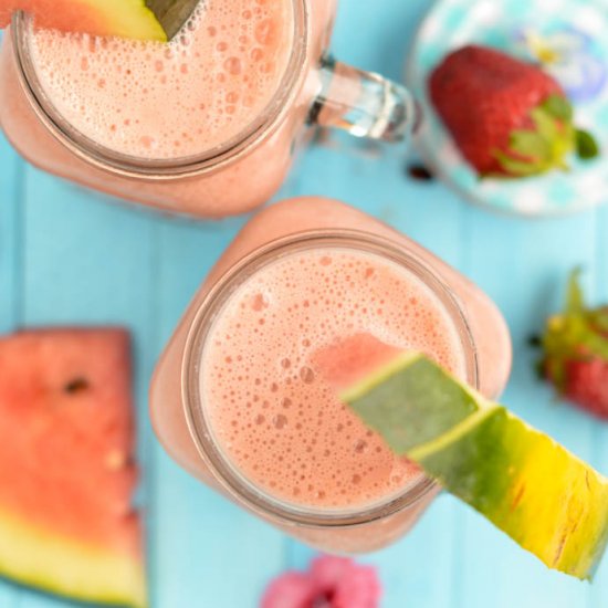 Watermelon Strawberry Smoothie