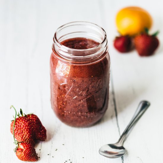 Strawberry Orange Chia Jam