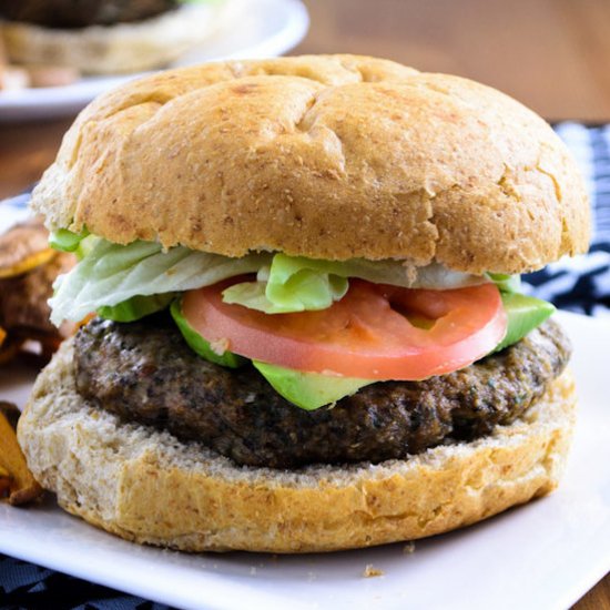 Mushroom Chicken Burgers