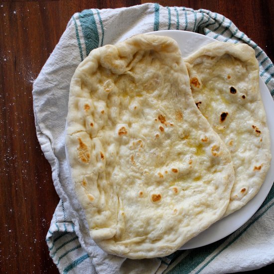 Sourdough Naan