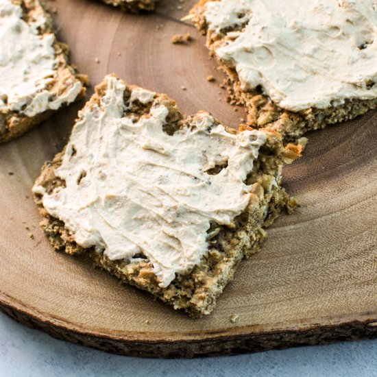 Hummus Breakfast Bars with PB Frost