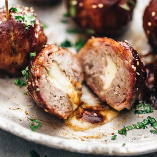 Cheesy BBQ Sausage Bites & Grilling