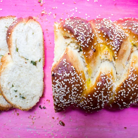 Scallion Pancake Challah