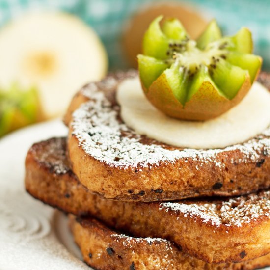 Chocolate Fluffy French Toast