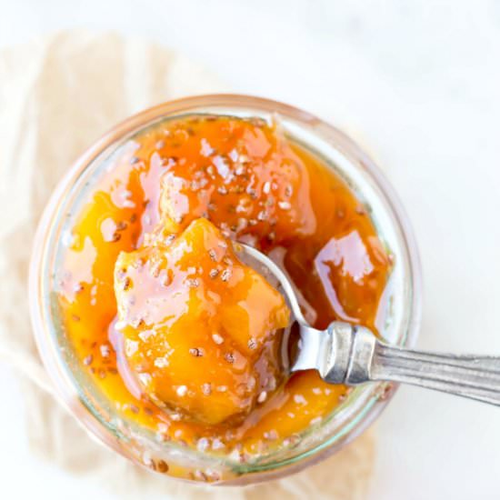 Peach Chia Seed Jam