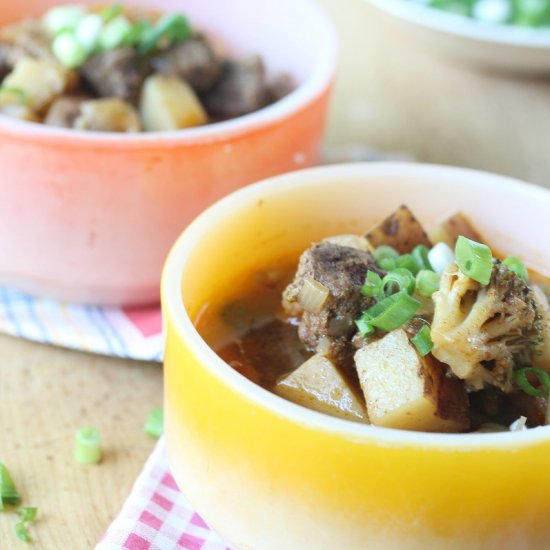 Soy-Free Steak and Veggie Soup