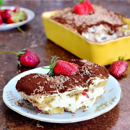 Strawberry Chocolate Tiramisu