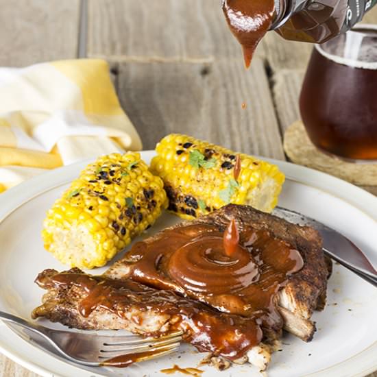 Simple Oven Baked Pork Spare Ribs