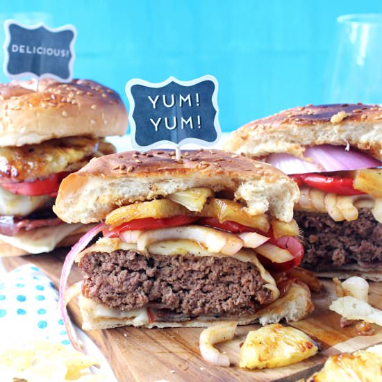 Hawaiian Crush Burgers