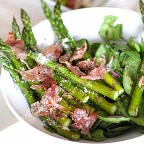 Roasted Asparagus with Prosciutto