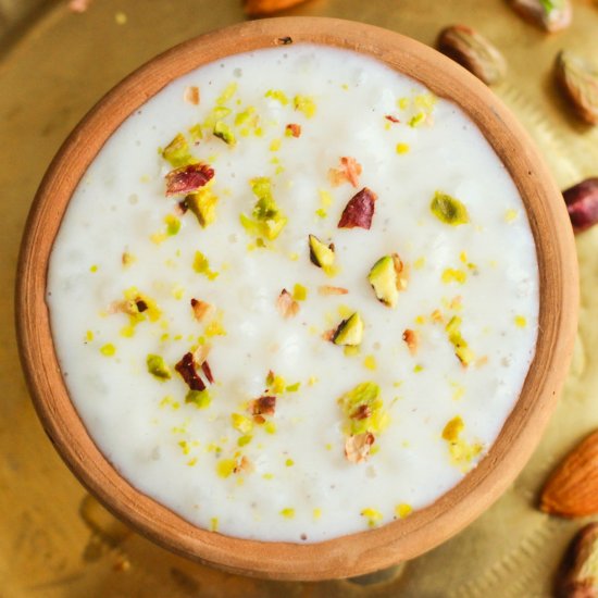 Sago Kheer/Pudding