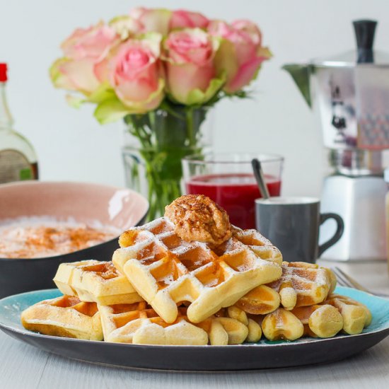 Homemade Belgian Waffles