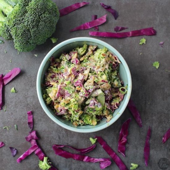 Vegan Broccoli Slaw