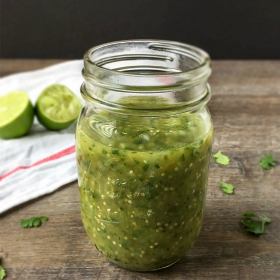 Roasted Tomatillo Salsa