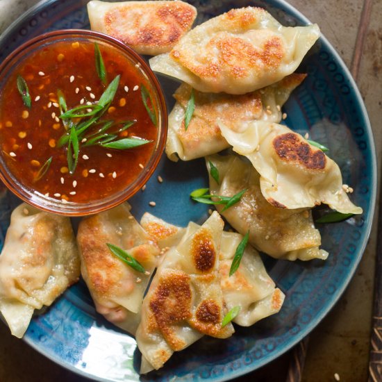 Smoky Tofu Dumplings