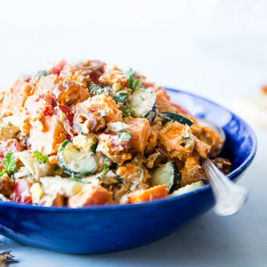 Moroccan Sweet Potato Salad