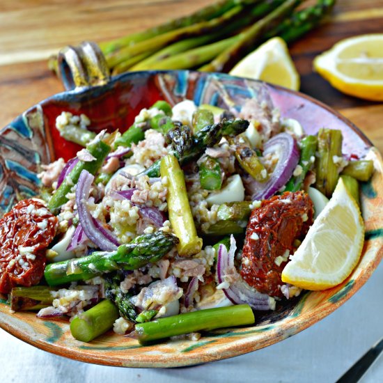 Grilled Asparagus Salad