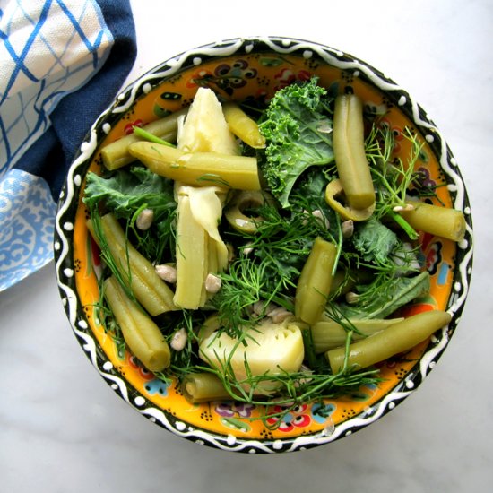 Green Beans and Dill Salad