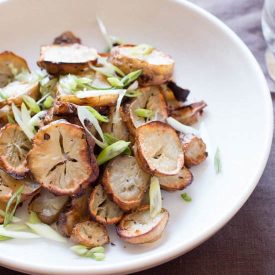 Boiled & Roasted Sunchokes